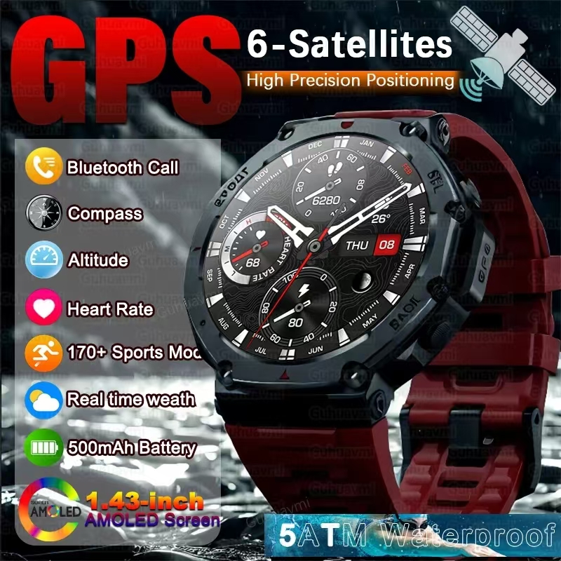 Smartwatch Faces - Смарт-часы North Edge T-Rex Ultra GPS,