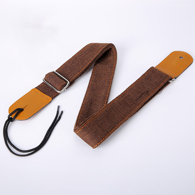 Leather Classic Strap - Регулируемый мягкий хлопковый кожаный ремешок для
