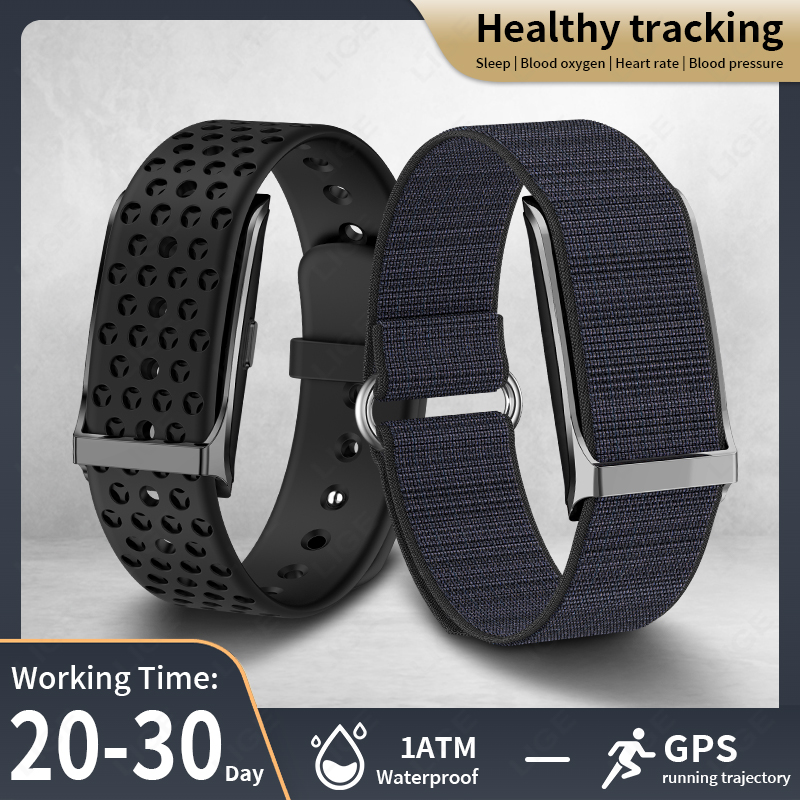 Android Smartwatch Accessories - LIGE Smart Watch Сердечный ритм Монитор