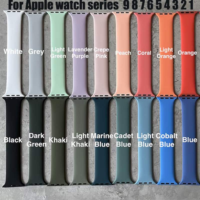 Sport Loop Strap - Силиконовый ремешок Solo Loop для apple
