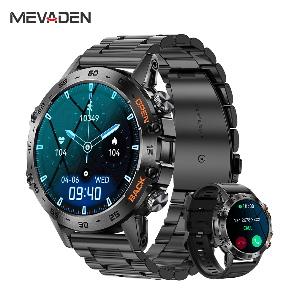 Smartwatch Faces - Мужские умные часы MEVADEN Steel 1.39