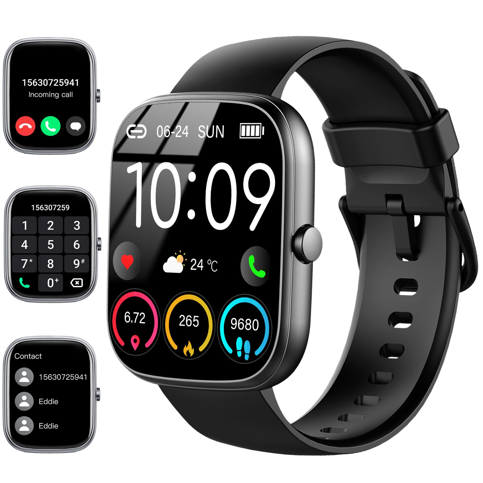 Smartwatch Faces - Смарт-часы, умные часы 1,91 дюйма (приход/вызов),