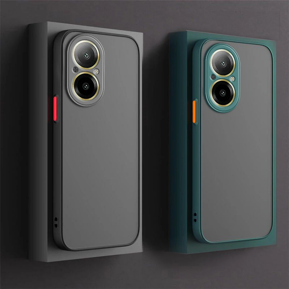 Realme C67 - Противоударный матовый чехол для Realme C67