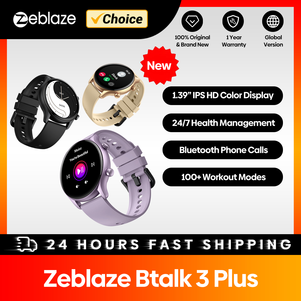 Smartwatch Faces - Новые умные часы Zeblaze Btalk 3