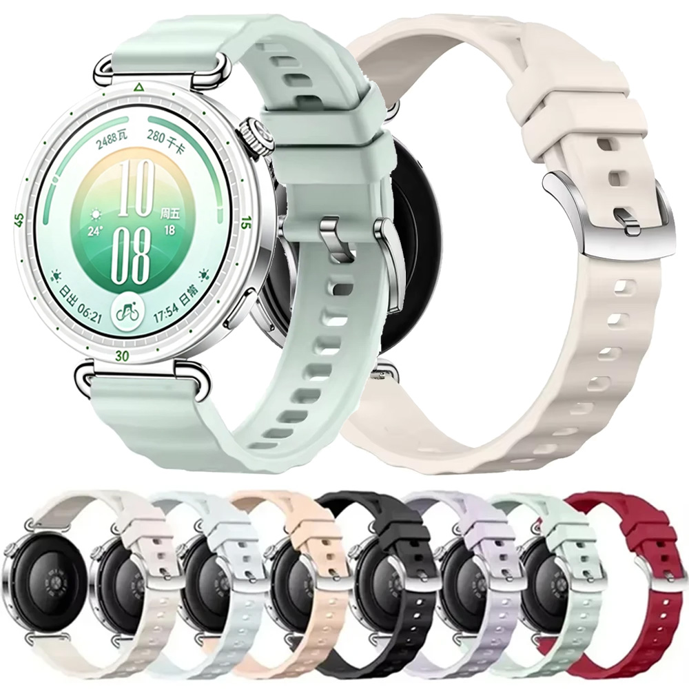 Smartwatch X2 - 18-мм волнистый силиконовый ремешок для Huawei