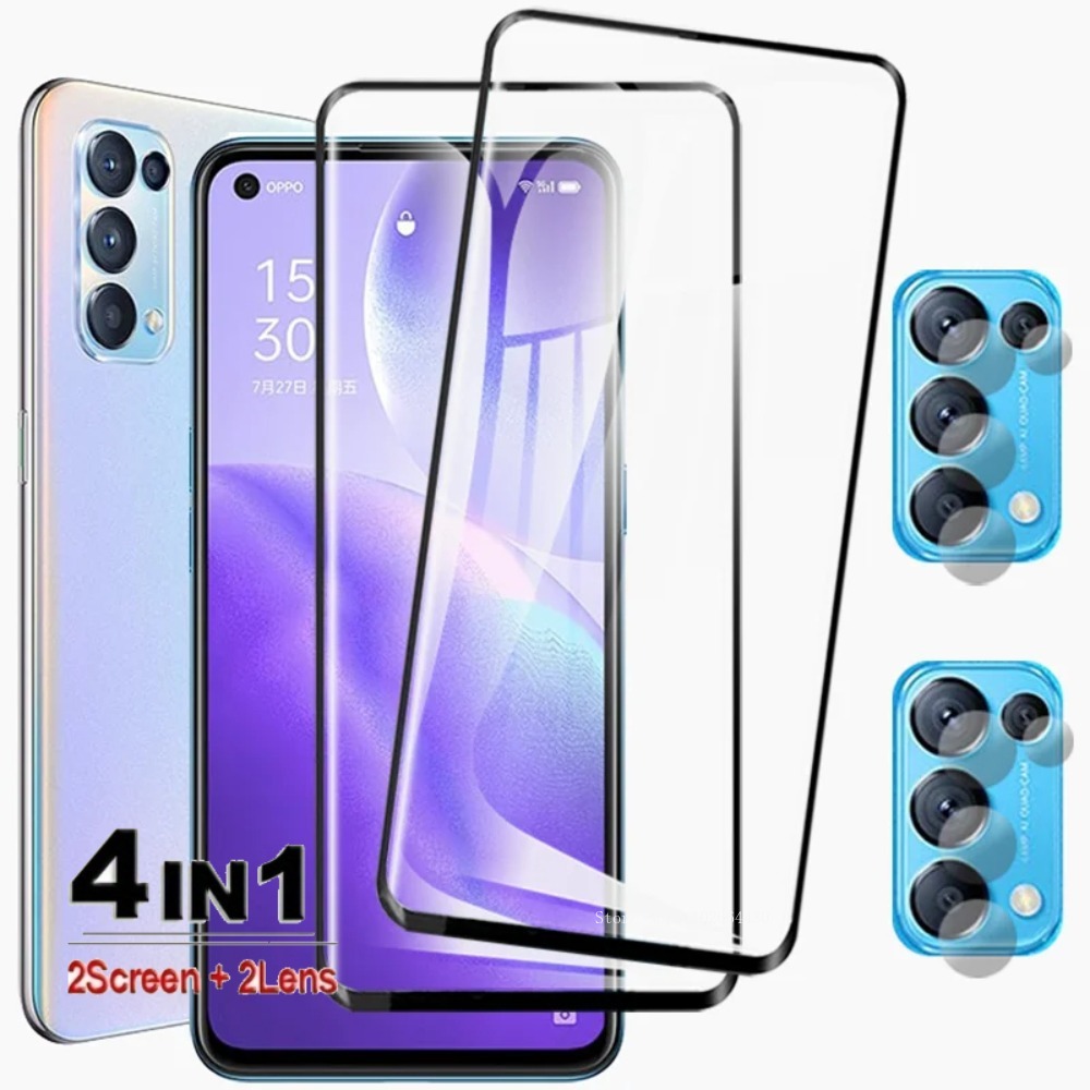 Oppo Find X8 - 4IN1 закаленное стекло с полным покрытием