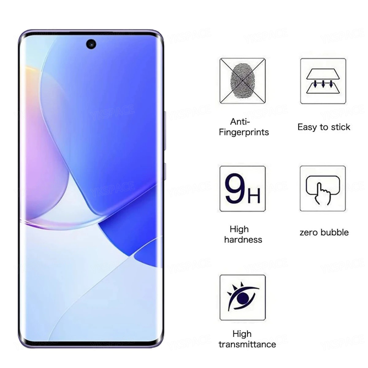 2 шт. 3D изогнутая край 9H HD  – обзор и цена Oppo Find X8