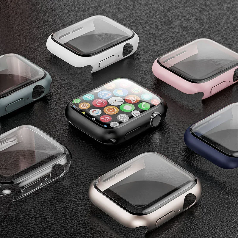 Закаленное стекло + чехол для  – обзор и цена Apple Smartwatch Accessories