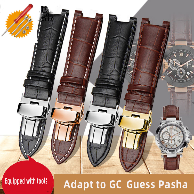 Ремешок из воловьей кожи для н – обзор и цена Smartwatch Guess