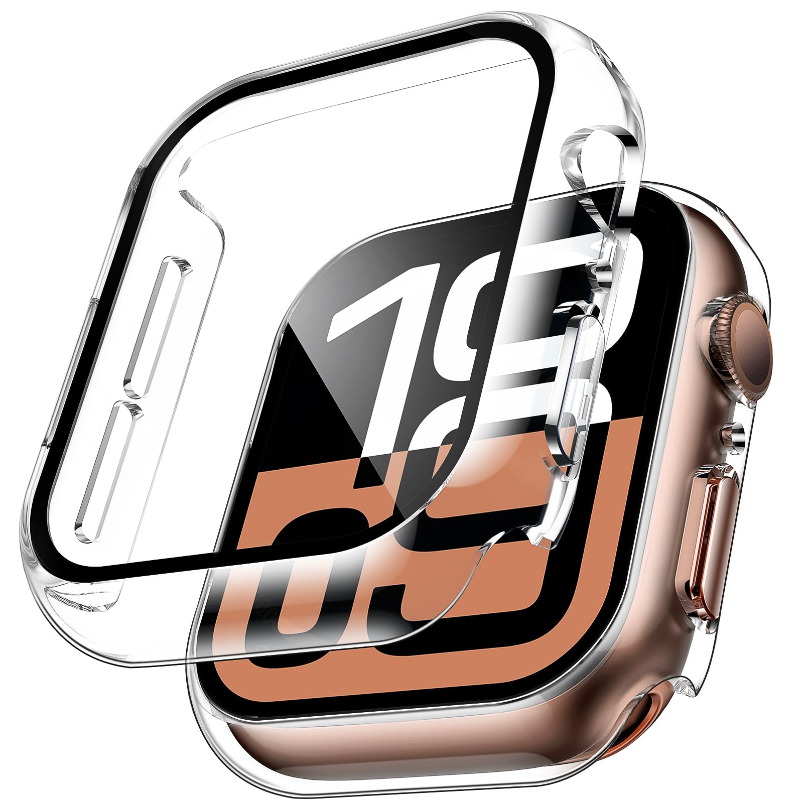 2 шт. чехол из закаленного сте – обзор и цена Apple Smartwatch Accessories