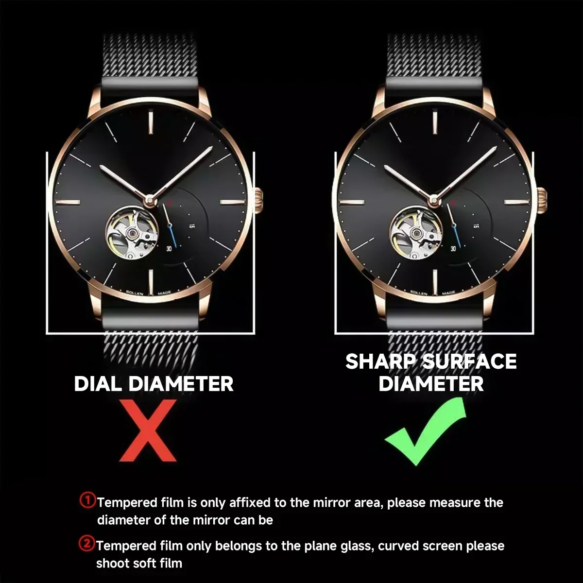 Универсальная защитная пленка  – обзор и цена Smartwatch Universal