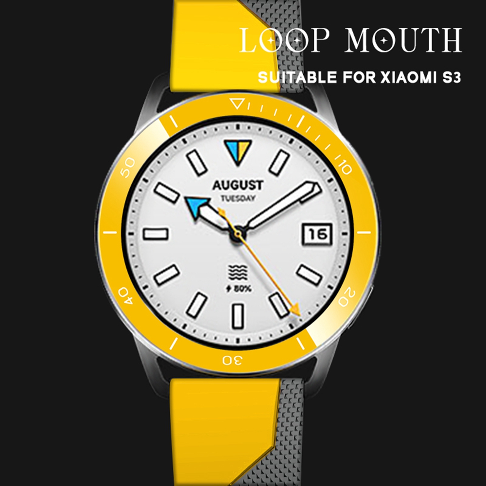 Металлический безель для умных – обзор и цена Xiaomi Smartwatch S3 Accessories