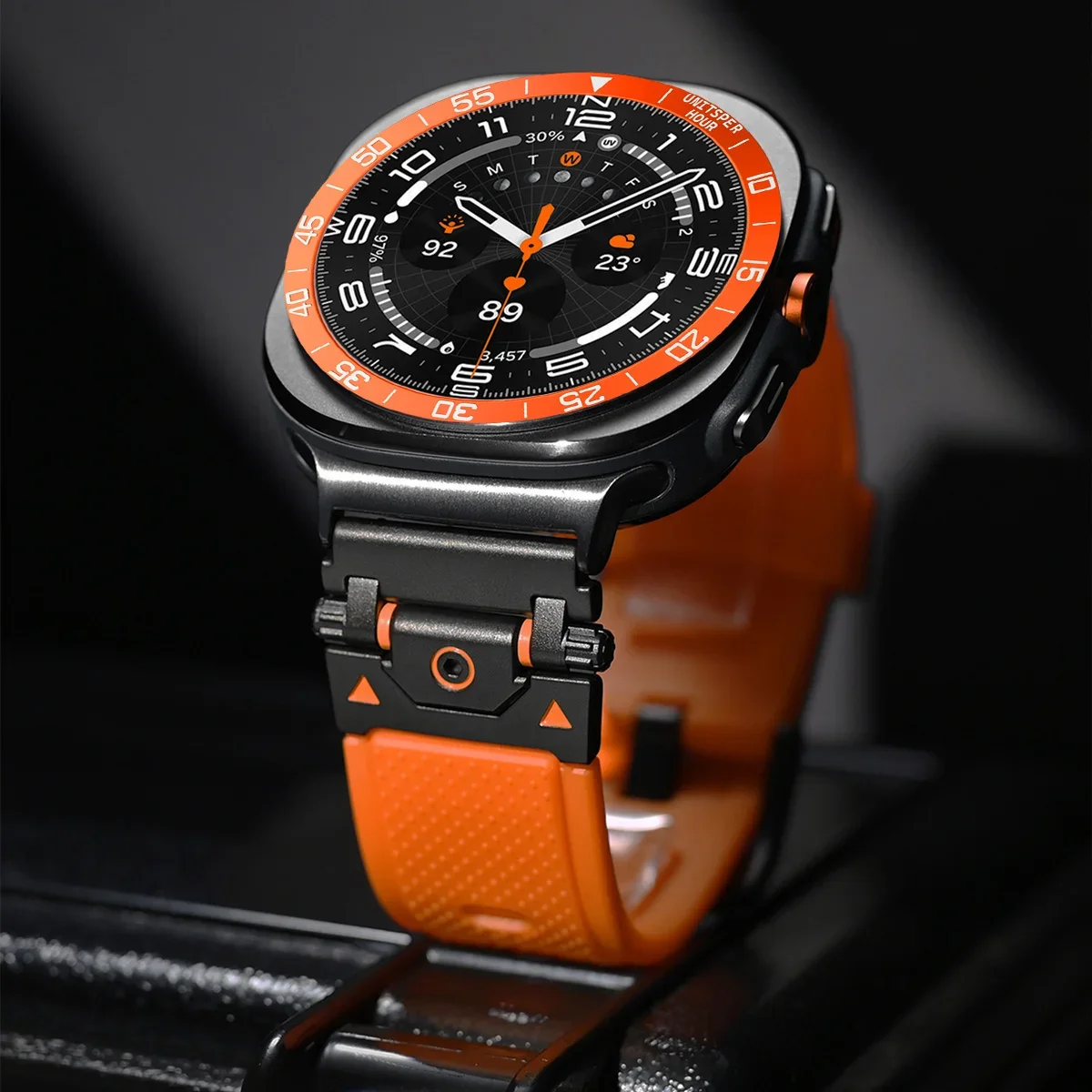 Металлический чехол с кольцом- – обзор и цена Android Smartwatch Accessories