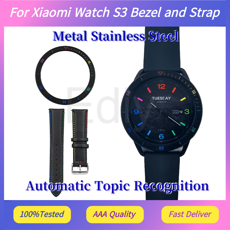 Для Xiaomi Watch S3: Желтый бе – обзор и цена Xiaomi Smartwatch S3 Accessories