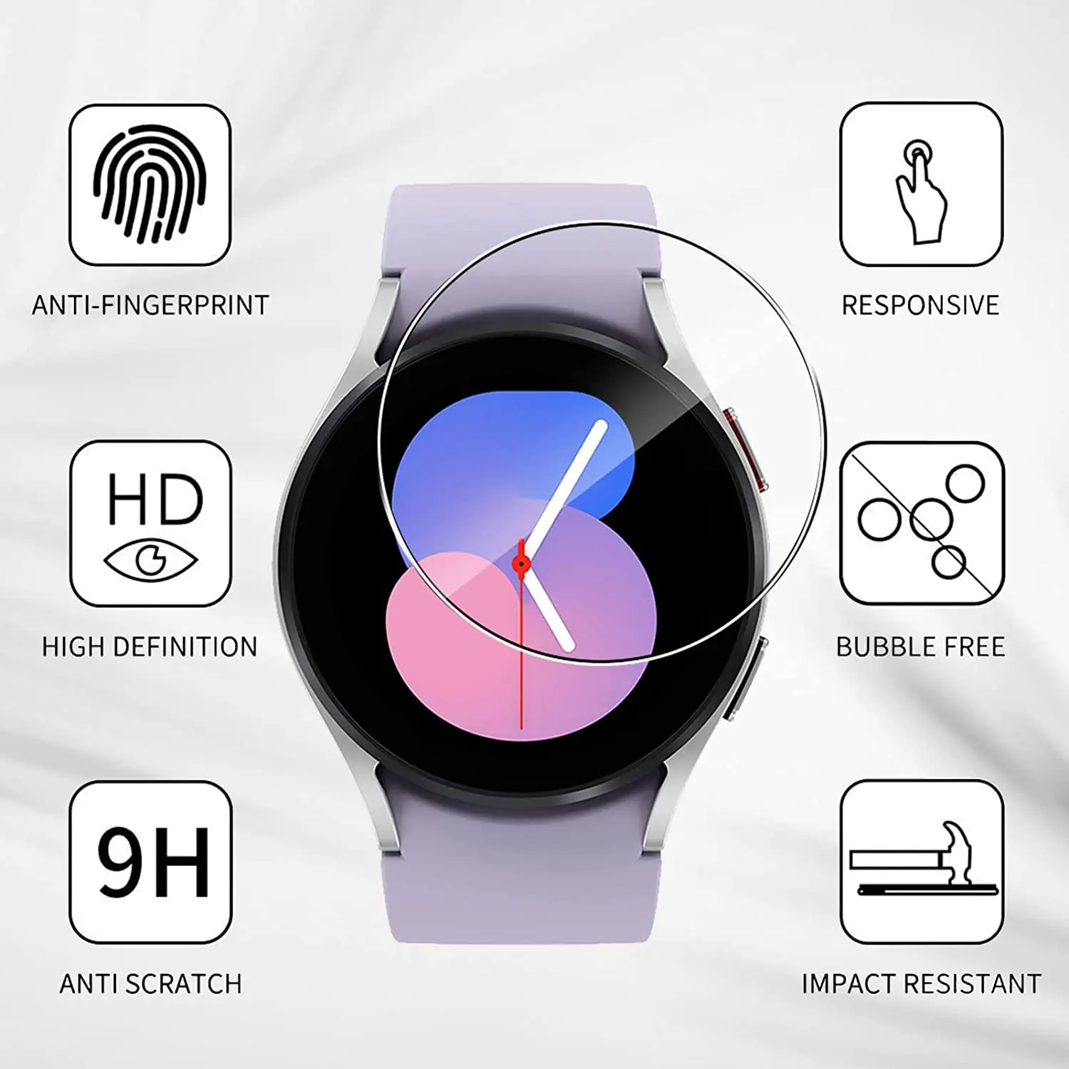 Защитная пленка для экрана Sam – обзор и цена Watch Face Protector