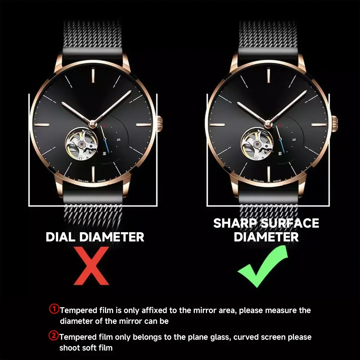 Универсальная защитная пленка  – обзор и цена Smartwatch Universal