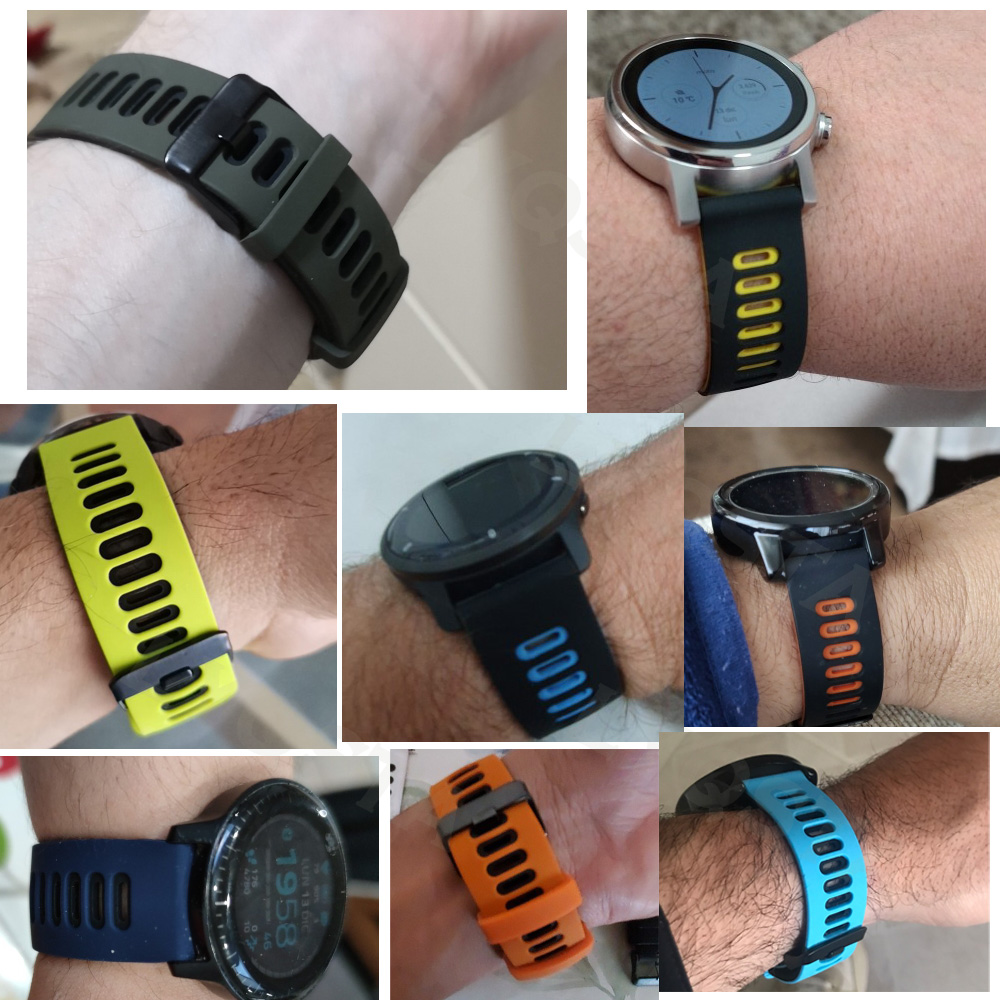 Ремешок силиконовый для смарт- – обзор и цена Xiaomi Smartwatch S3 Accessories