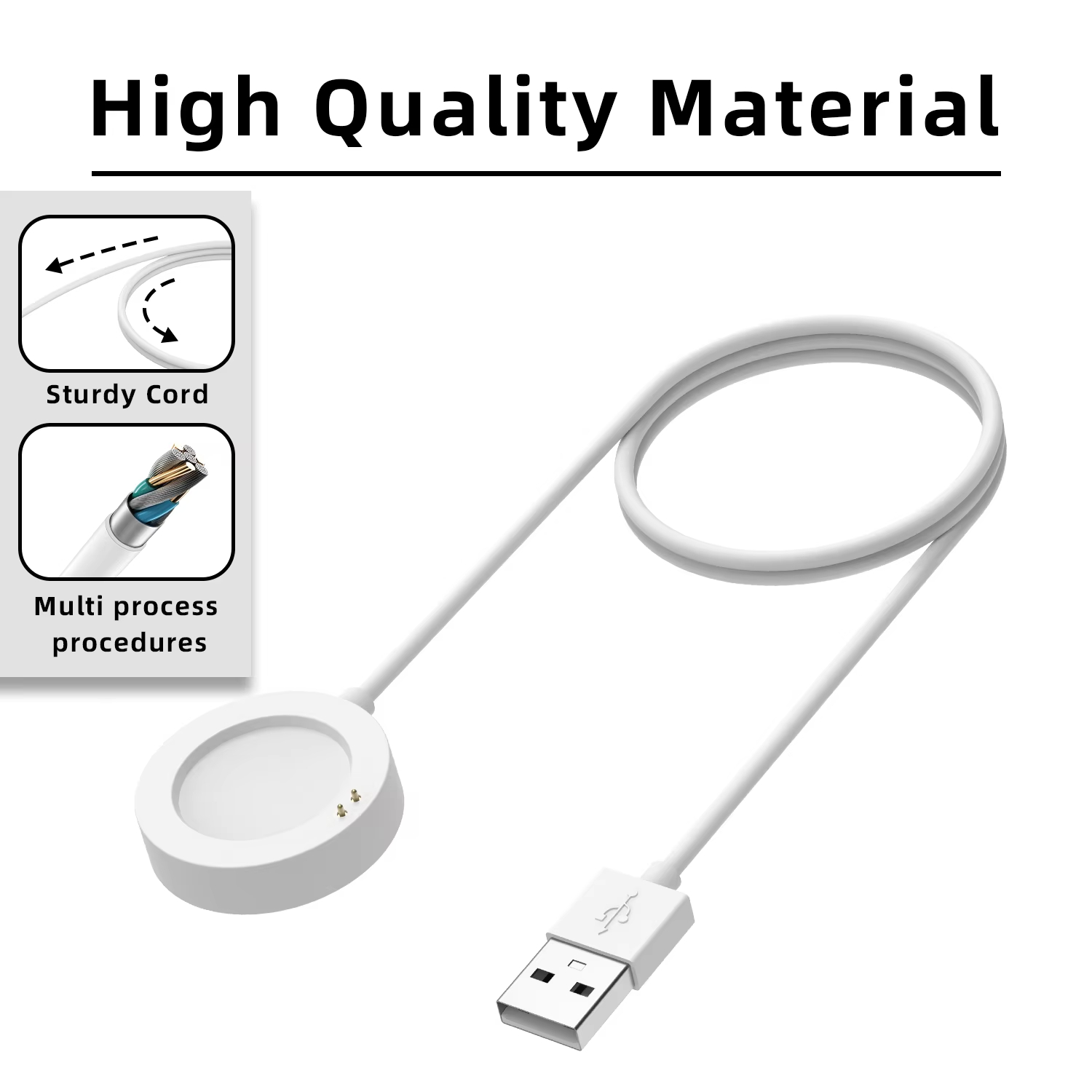 Магнитный USB-кабель для заряд – обзор и цена Xiaomi Smartwatch S3 Accessories