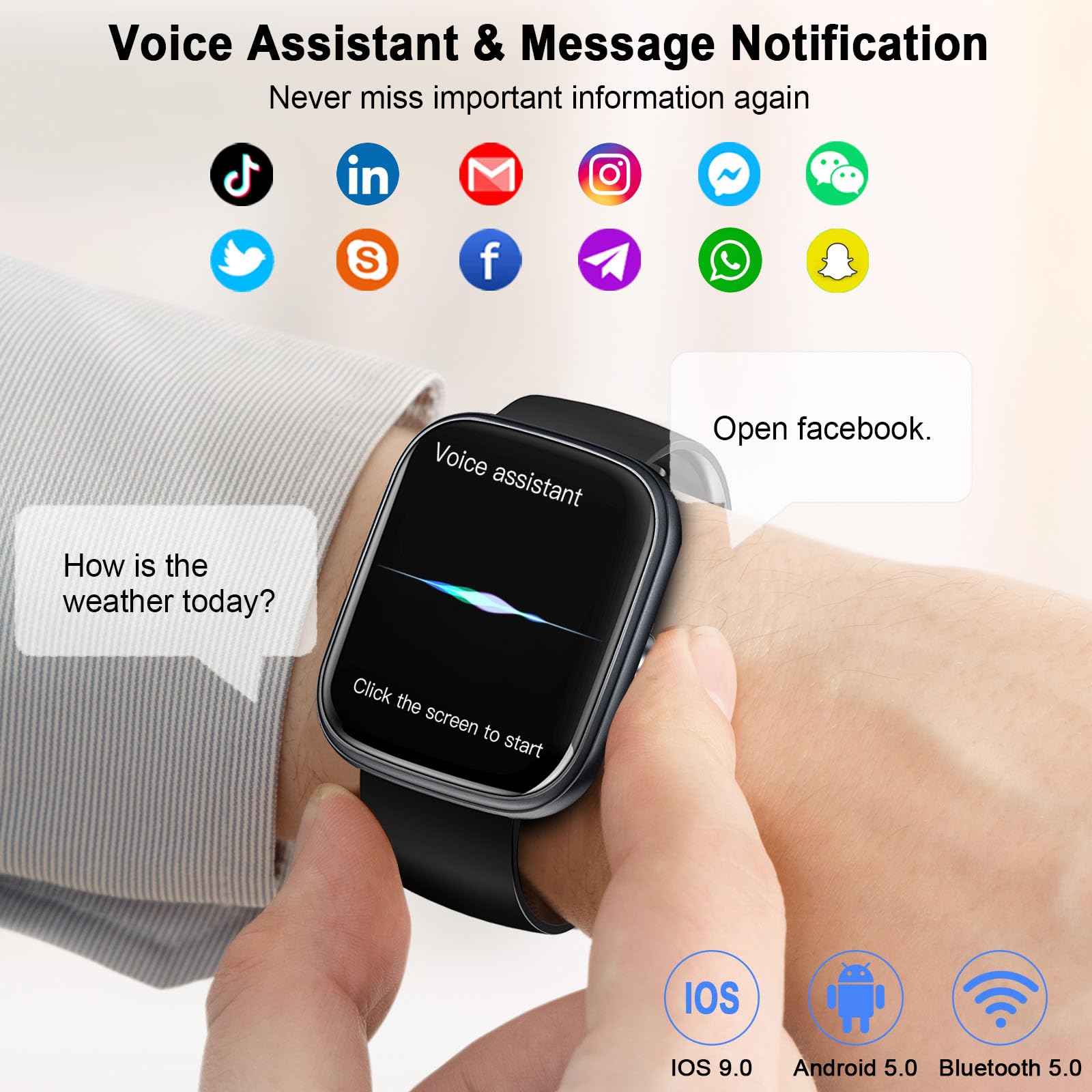 Смарт-часы, умные часы 1,91 дю – обзор и цена Smartwatch Faces